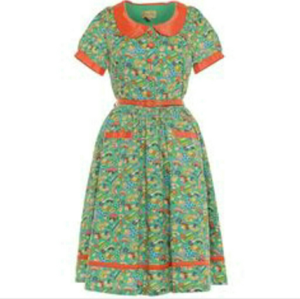 New with tags lindy bop toadstool mushroom dress